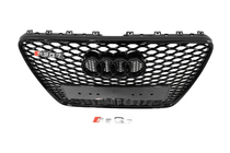 Audi Q7 2005–2015 Priekšējā reste RSQ-Style (melna) foto 4