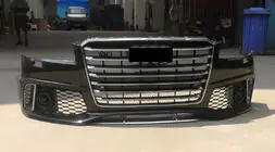 Audi A8 2010–2018 Priekšējais bamperis W12 RS-Style (2014-2018) foto 3