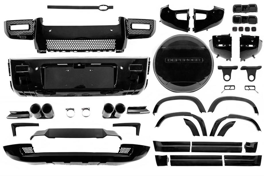 Land Rover Defender 2019– Virsbūves komplekts (Black Edition) Image