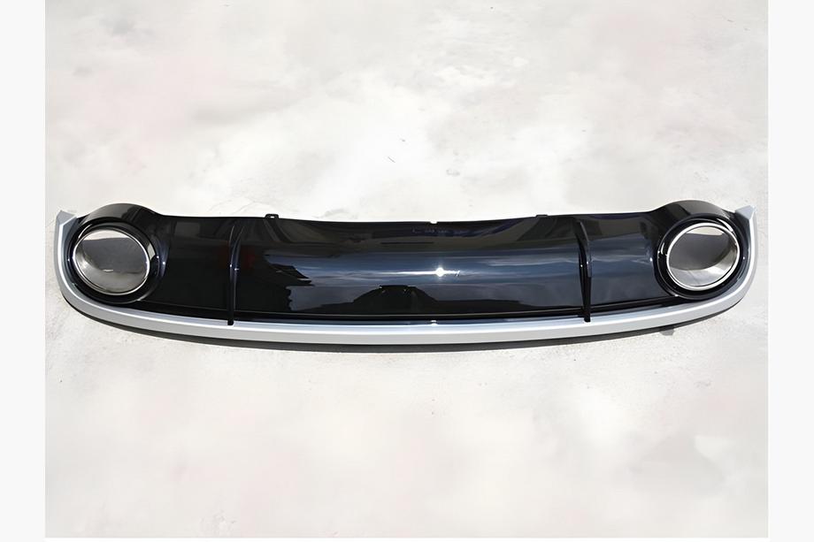 Audi A7 2010–2018 Aizmugurējais difuzors ar RS-Style izpūtēja uzgaļiem (2010-2014) Image