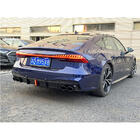 Audi A7 2018– Aizmugurējais difuzors ar S-Style izplūdes uzgaļiem foto 1