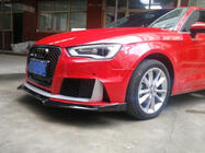 Audi A3 2012–2020 Priekšējā bampera lūpa RS-Style (2012-2016) foto 2
