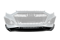 Audi A4 B9 2015–2024 Priekšējā bampera lip spoileris V-3 (2019-2024) foto 1
