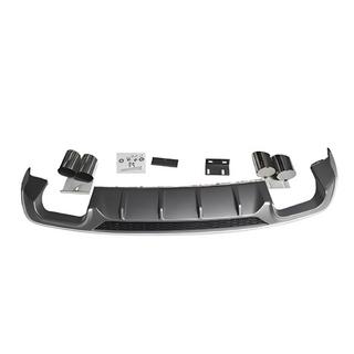 Aizmugurējais difuzors ar izpūtēju uzgaļiem V-2 (S/S-Line, 2016-2020) Audi A3 2012–2020