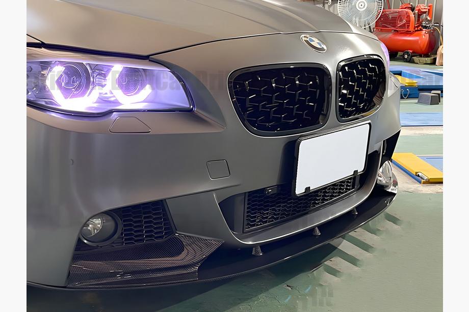 BMW 5. sērija F10/F11 2010–2016 Priekšējā režģa "nieres" Diamond Black (spīdīgi melns) Image
