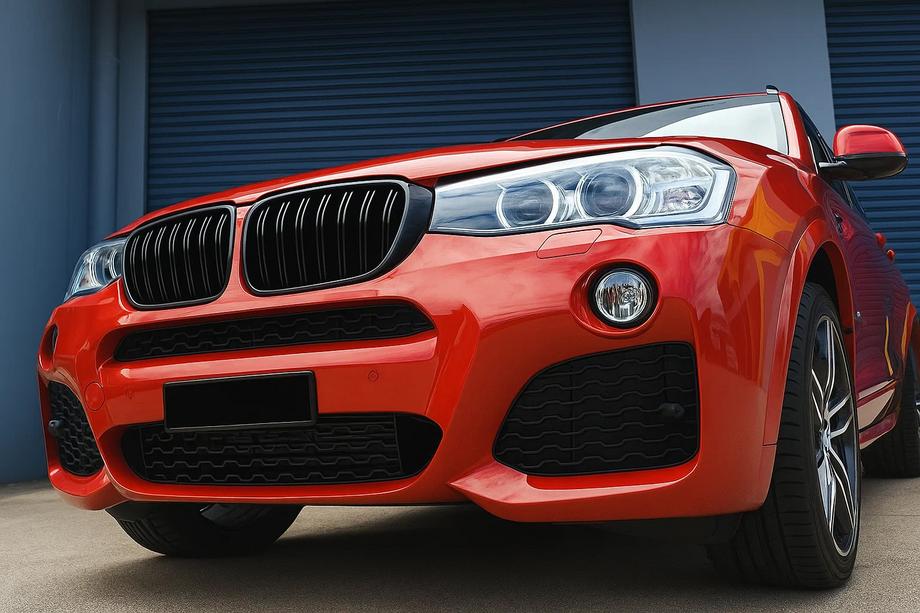 BMW X3 F25 2011–2018 Nieru reste M-Look (2014-2018, spīdīgi melna) Image