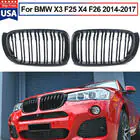 BMW X4 F26 2014–2018 Nieres restes M-Look (spīdīgi melnas) foto 3