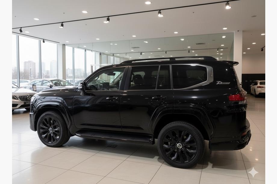 Toyota Land Cruiser 300 2021– Riteņu arku paplašinātāji VXR Melna krāsa Foto 3