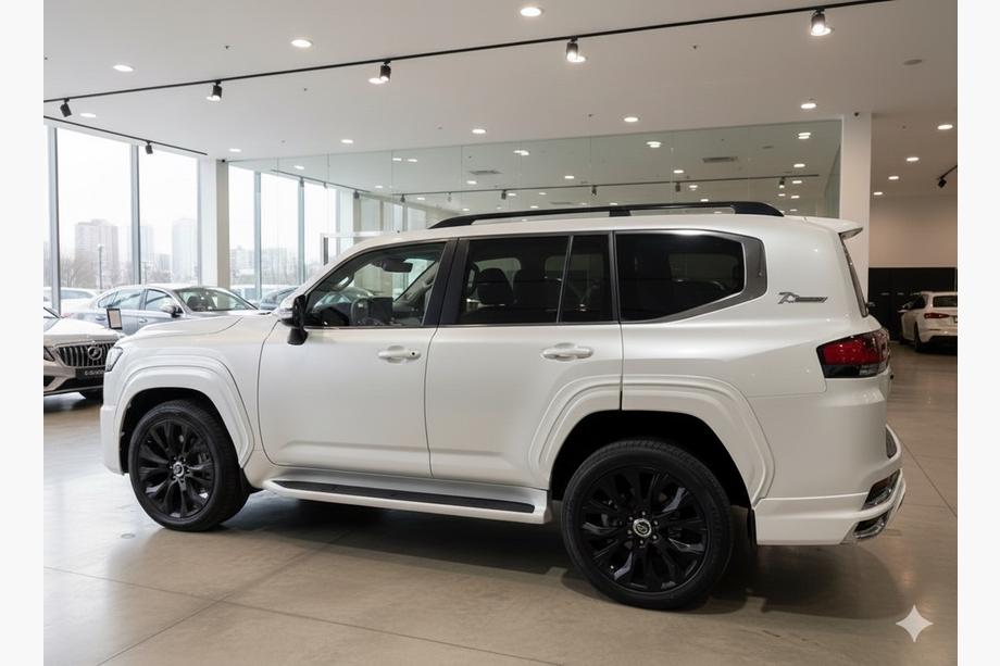 Toyota Land Cruiser 300 2021– Riteņu arku paplašinātāji VXR Melna krāsa Foto 2