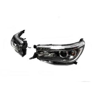 Priekšējie lukturi OEM V2 2015-2019 (ksenona spuldzei vai LED, 2 gab.) Toyota Hilux 2015– foto 4
