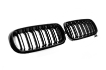 BMW X6 F16 2014–2019 Nieres restes M-Look (spīdīgi melnas) foto 4