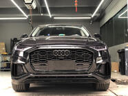 Audi Q8 2018– Priekšējā reste RSQ-Style (2018-2023, melna) foto 1