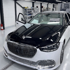 Mercedes S-class W221 2005–2013 W223 Maybach restailinga komplekts (ar durvju rokturiem un ieliktņiem) foto 4