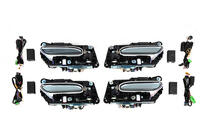 Mercedes S-class W221 2005–2013 W223 Maybach restailinga komplekts (ar durvju rokturiem un ieliktņiem) foto 9