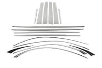 Mercedes S-class W221 2005–2013 W223 Maybach restailinga komplekts (ar durvju rokturiem un ieliktņiem) foto 81