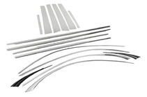 Mercedes S-class W221 2005–2013 W223 Maybach restailinga komplekts (ar durvju rokturiem un ieliktņiem) foto 12