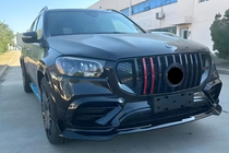 Mercedes GLS X167 2019– Virsbūves komplekts GLS900 BRB Black ABS (priekš GLS63) foto 1