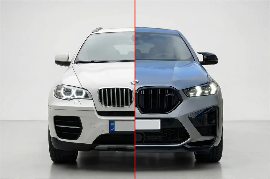 BMW X6 E71 2008–2014 Restailinga komplekts X6M F96 LCI Image