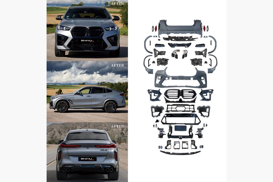 BMW X6 G06 2019–2027 Virsbūves bodykit komplekts X6M F96 LCI (2023+) Image