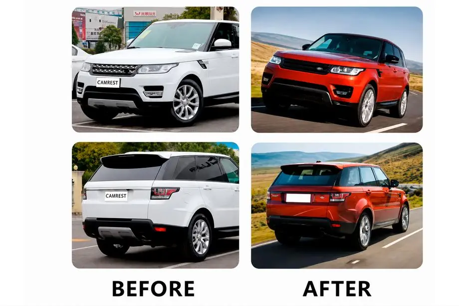 Range Rover Sport 2014–2022 Black Pack bodykit komplekts (2013-2017) Image