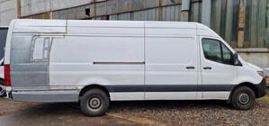 Mercedes Sprinter W907/W910 2018– Virsbūves pagarināšanas komplekts Aizmugures daļa foto 7