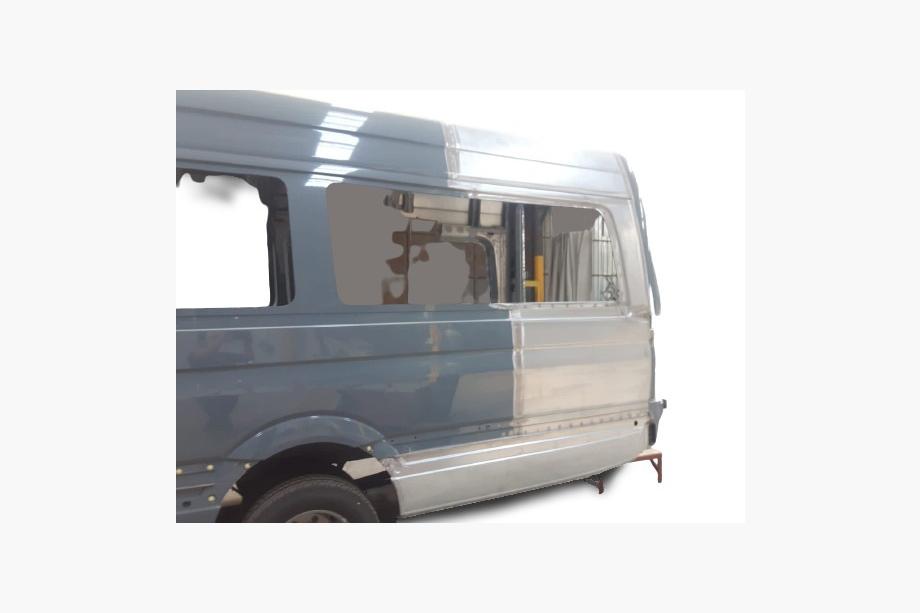 Volkswagen Crafter 2006–2016 Virsbūves pagarināšanas komplekts Aizmugures daļa Foto 8