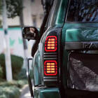 Nissan Patrol Y61 1997–2011 Aizmugurējie lukturi Smoke Black LED (2004-2008, 2 gab.) foto 3