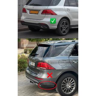 Aizmugurējais difuzors GLE (GLE63 Black dizains) foto 3