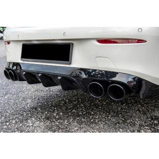 Aizmugurējais difuzors Black ar izpūtēja uzgaļiem Black (AMG53 dizains) foto 2