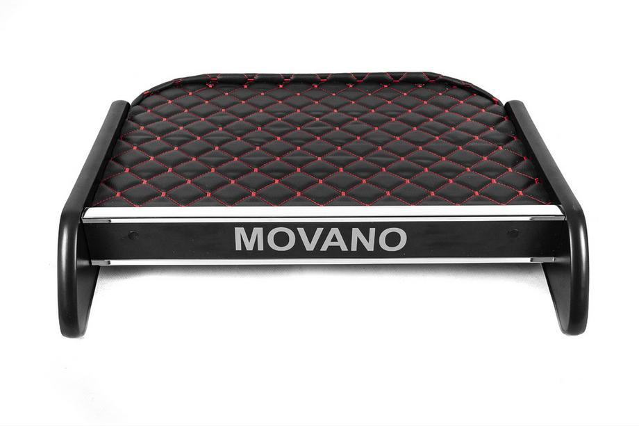 Opel Movano 2010–2021 Paneļa plaukts (melns ar sarkanu šuvumu) Image