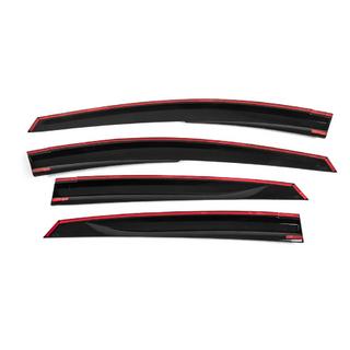 Logu vēja deflektori (4 gab., Sunplex Sport) Toyota Prius 2003–2009 foto 3