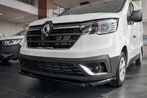 Renault Trafic 2015– Priekšējā bufera lūpa 2021+ (ABS) foto 2