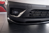 Renault Trafic 2015– Priekšējā bufera lūpa 2021+ (ABS) foto 3