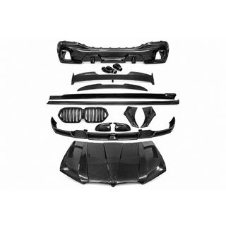 Virsbūves komplekts ar motora pārsegu Carbon V2 (2018-2022) foto 2