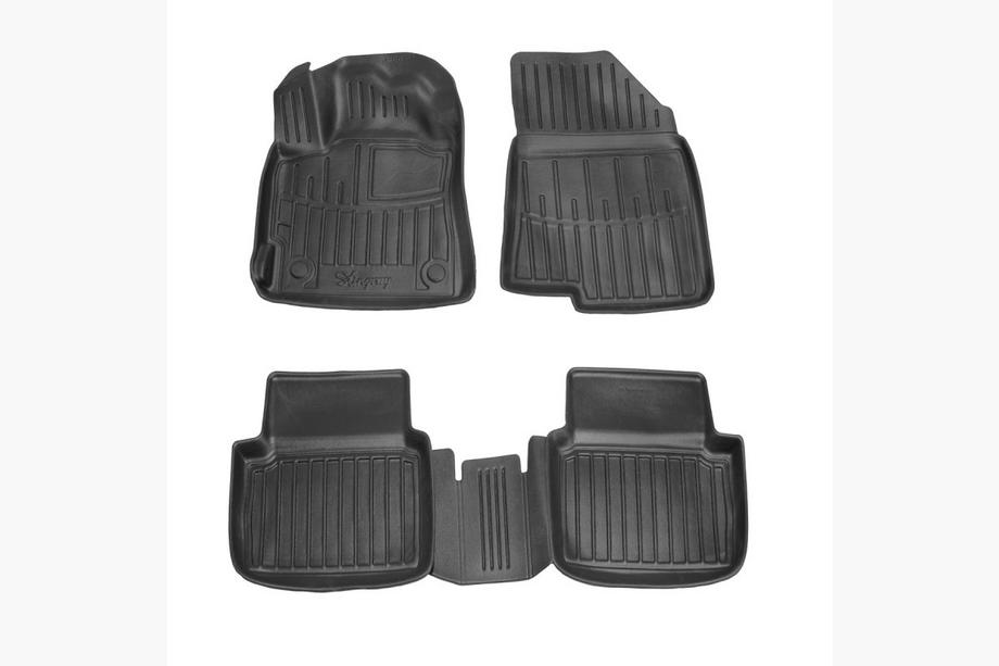Dacia Logan III 2020– Stingray 3D gumijas salona paklājiņi (4 gab.) Image