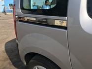 Renault Kangoo 2008–2020 Nerūsējošā tērauda apdares līste zem bīdāmajām durvīm (2 gab.) foto 4