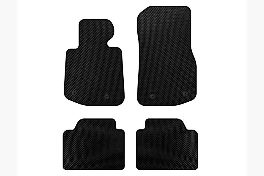 BMW 4 sērija F32/F33/F36 2012–2020 EVA V2 salona paklājiņi (Melni) Image