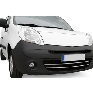 Priekšējā bampera aizsarguzlikas (2 gab., nerūsējošais tērauds) Renault Kangoo 2008–2020 foto 1