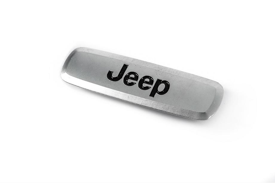 Jeep Alumīnija emblēma auto paklājiņiem (1 gab.) Image