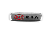 KIA Alumīnija emblēma auto paklājiņiem (1 gab.) foto 2