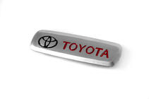 Toyota Alumīnija emblēma auto paklājiņiem (1 gab.) foto 1