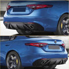 Alfa Romeo Giulia 2016–2022 Aizmugurējā bampera difuzors Lip Carbon V2 (Carbon) foto 6