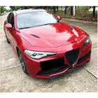 Alfa Romeo Giulia 2016–2022 Motora pārsegs V2 (oglekļa šķiedra) foto 3