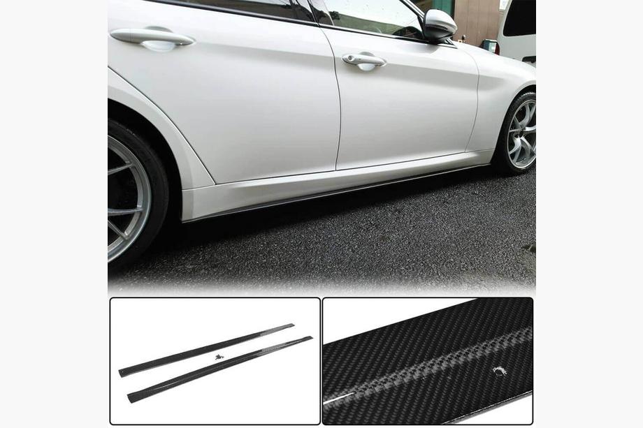 Alfa Romeo Giulia 2016–2022 Sānu sliekšņi V2 (Base/Sport, karbons) Image