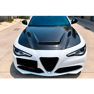 Motora pārsegs V1 (Carbon) Alfa Romeo Giulia 2016–2022 foto 2