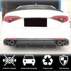 Alfa Romeo Giulia 2016–2022 Aizmugurējā bampera difuzors V1 (Base, oglekļa šķiedra) foto 2