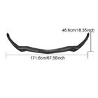 Alfa Romeo Giulia 2016–2022 Priekšējā bampera lūpa Lip V1 (Base, Carbon) foto 6