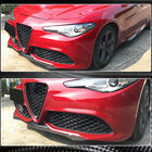 Alfa Romeo Giulia 2016–2022 Priekšējā bampera lūpas uzlika (Sport, oglekļa šķiedra) foto 5