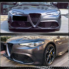 Alfa Romeo Giulia 2016–2022 Priekšējā bampera lūpas uzlika (Sport, oglekļa šķiedra) foto 6