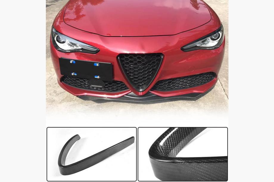Alfa Romeo Giulia 2016–2022 Radiatora režģa uzlika (Sport/Quadrifoglio) Foto 2
